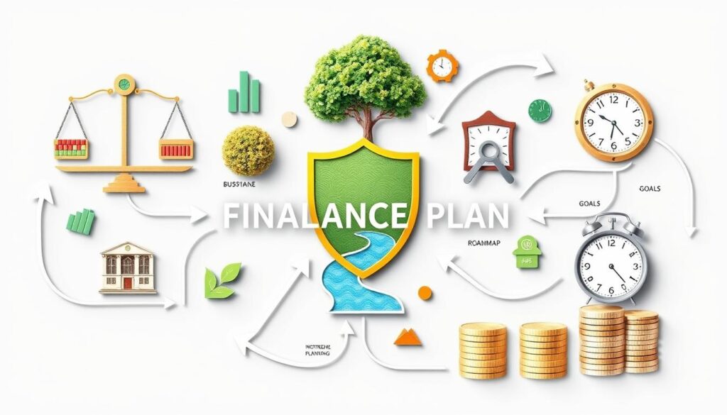 רכיבי תוכנית פיננסית מקיפה