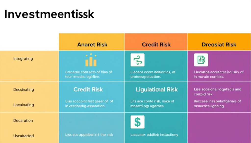 טבלת סוגי סיכוני השקעה