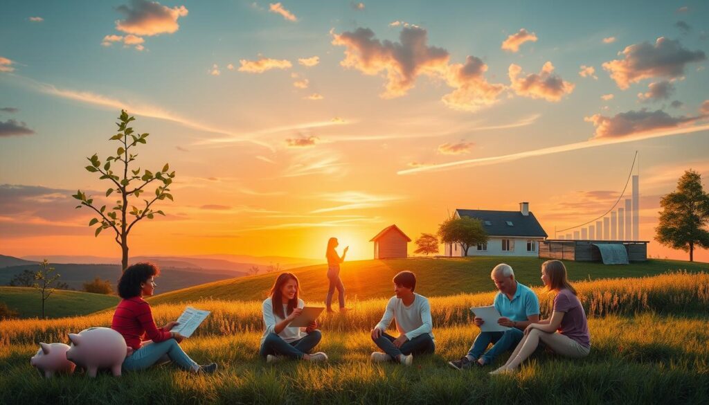 Retirement planning for financial stability